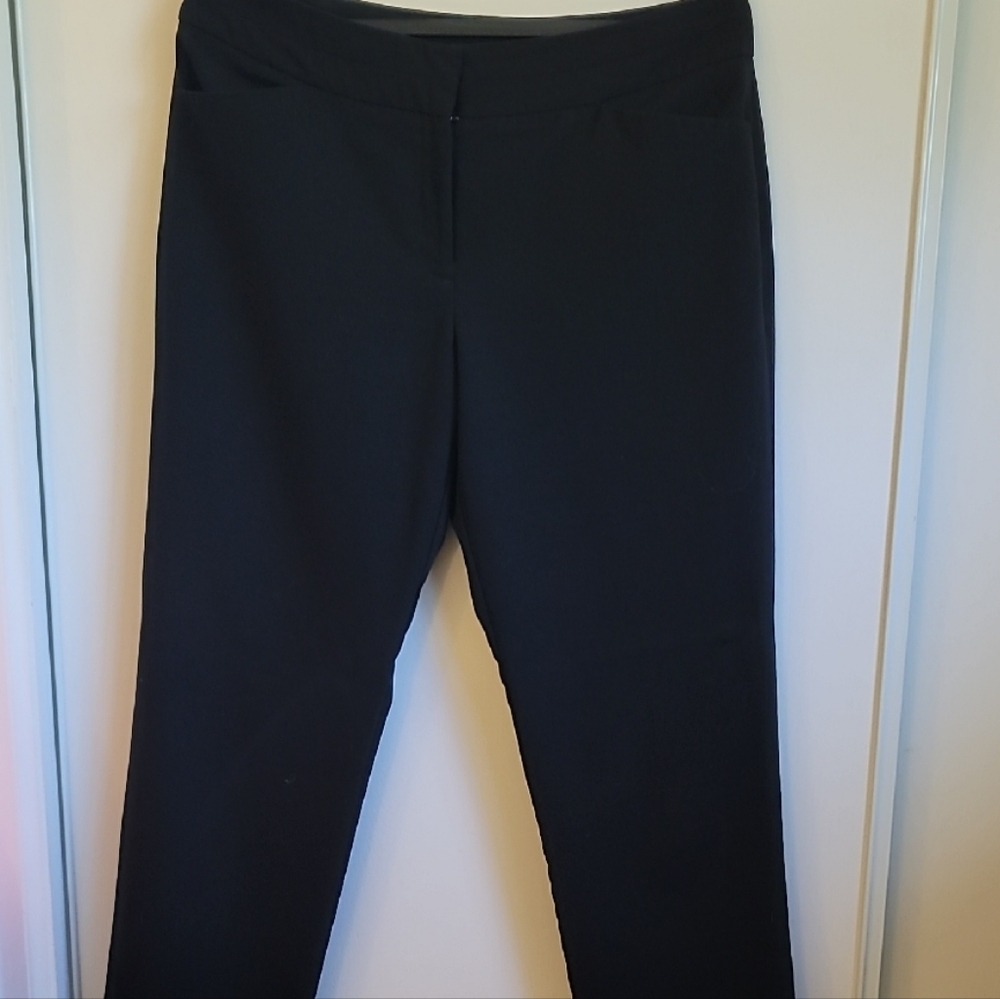 Worthington Black Straight Leg Pants
